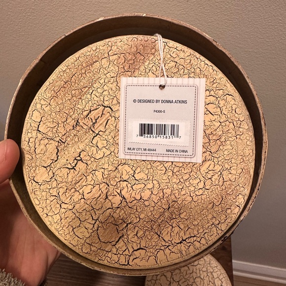 Rustic American Flag Storage Boxes - Picture 3 of 3